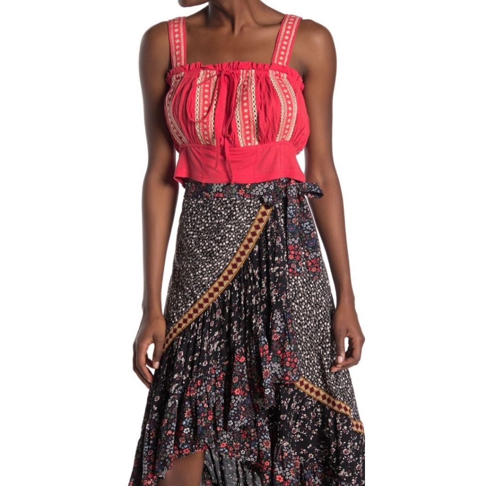 NWT Free People 'Hill Top' crop tank